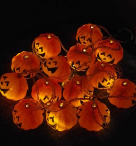 Snifii Seasonal Glow – Pumpkin String Lights for Halloween & Christmas Decor