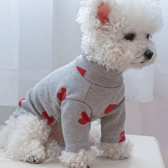 Snifii Printed Love Sweater for Pets