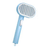 Snifii Cat Brush for Shedding – Self-Cleaning Slicker Brush with Release Button for Indoor Cats