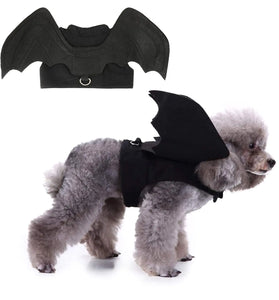 Snifii RYPET Dog Halloween Costume - Halloween Bat Wings Pet Costumes for Dogs Cats Halloween Party Large