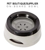 Pet Dog Bowls Floating Not Wetting Mouth Cat Bowl No Spill Drinking Water Feeder Plastic Portable Dog Bowl  dog accessories