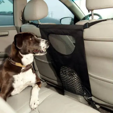 snifii Auto Pet Safety Barrier - Rear Seat Guard for Dogs
