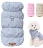 Stylish & Premium Warm Dog Coat – Winter Jacket for Small Dogs, Chihuahuas, French Bulldogs & Poodles, Soft Padded Pet Outfit