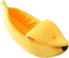 Snifii Banana Pet Bed – Cute and Funny Medium-Sized Bed for Dogs, Indoor Cats & Small Animals