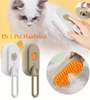 Brosse de massage spray pour chien & chat – Bain, épilation & peigne