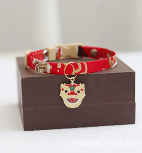 Snifii Festive Pet Collar with Pendant for New Year Celebration