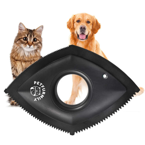 Snifii Mini PetFurmily Hair Remover – Washable & Reusable Tool for Car, Clothes, Cat Trees, Pet Beds & Couch (Blue/Black)