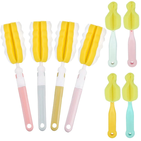 8-Piece snifii Baby Bottle & Nipple Brush Set