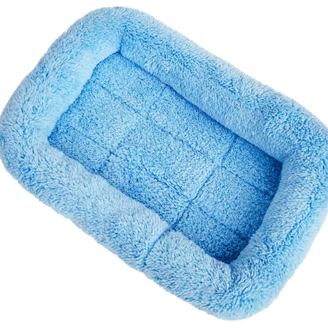Snifii XIAOYU Winter Warm Comfortable Pet Sleeping Bed Mat for Dogs & Cats – Medium Size, Blue
